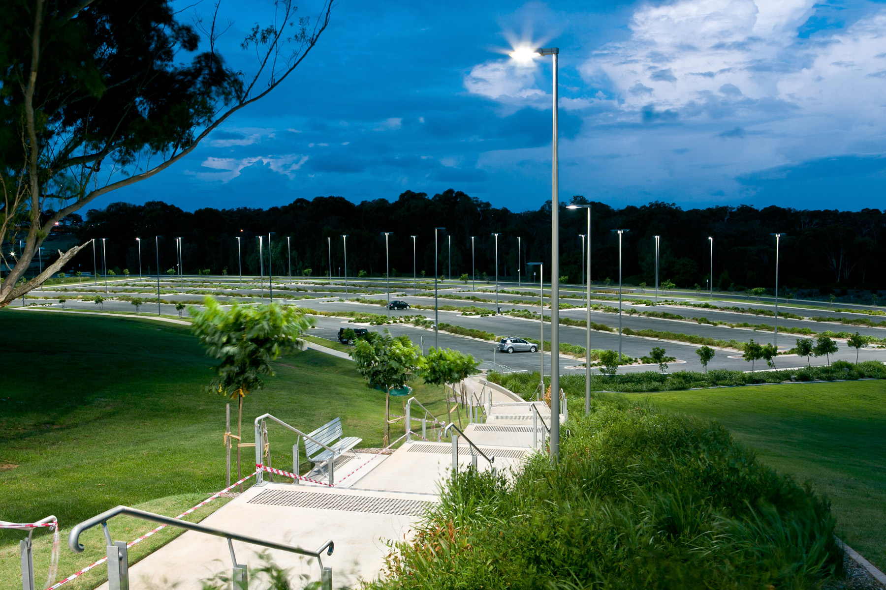 Australian Catholic University Carpark Raylinc Lighting